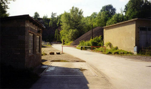 Das ehemalige Ofen-Gelände in Petzenkirchen