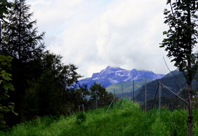 Das Mosermandl (2680 Meter) von der Lungauer Seite (Süden)...