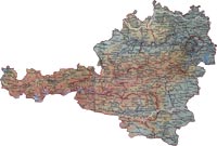 Thumb-Karte von Österreich