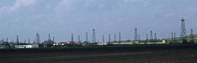 Das Ölfeld Mitte der 1970er Jahre